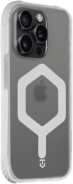 Handyhülle Tactical MagForce Hexagon Hülle für Apple iPhone 15 Pro T-White ...