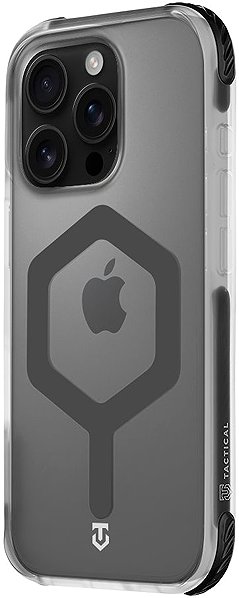 Telefon tok Tactical MagForce Hexagon Apple iPhone 16 Pro tok - T-Black ...