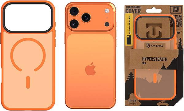 Handyhülle Tactical MagForce Hyperstealth Hülle für Apple iPhone 17 Pro Max/18 Pro Max Agent Orange ...