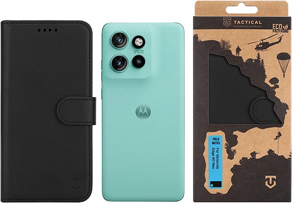 Softcase-Handyhülle Tactical Field Notes für Motorola Edge 60 Neo Black ...