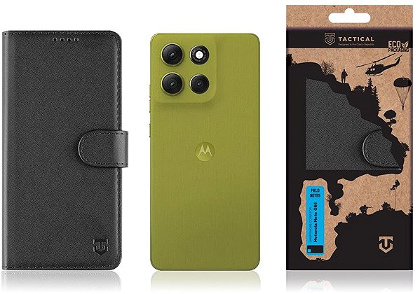 Softcase-Handyhülle Tactical Field Notes für Motorola Moto G86 Black ...