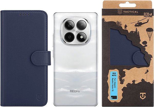 Softcase-Handyhülle Tactical Field Notes für Xiaomi Redmi Note 15 Blue ...