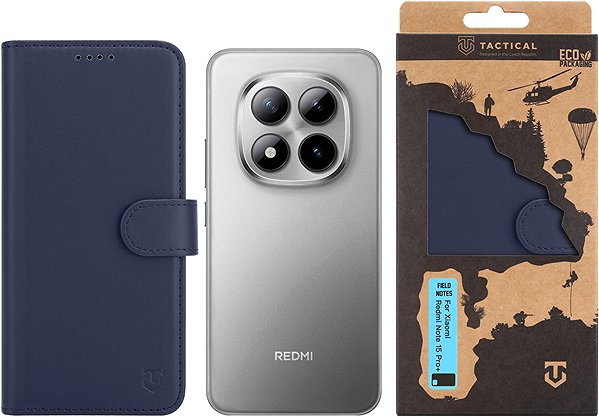 Softcase-Handyhülle Tactical Field Notes für Xiaomi Redmi Note 15 Pro+ Blue ...