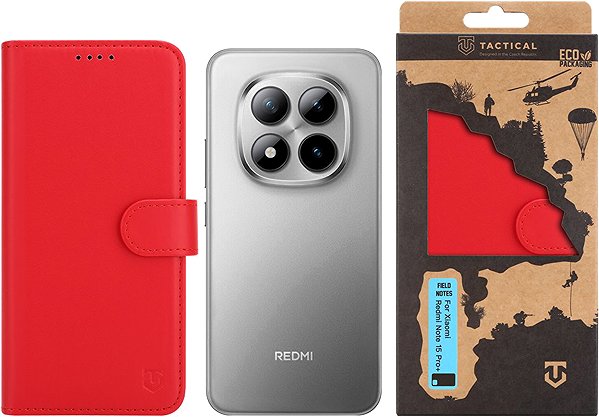 Softcase-Handyhülle Tactical Field Notes für Xiaomi Redmi Note 15 Pro+ Red ...