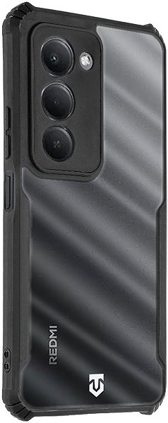 Handyhülle Tactical Quantum Stealth Cover für Xiaomi Redmi 15 Clear/Black ...