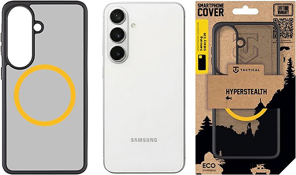 Handyhülle Tactical MagForce Hyperstealth 2.0 Hülle für Samsung Galaxy S26 Black / Yellow ...