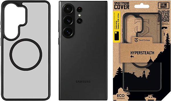 Handyhülle Tactical MagForce Hyperstealth Cover für Samsung Galaxy S26 Ultra Asphalt ...
