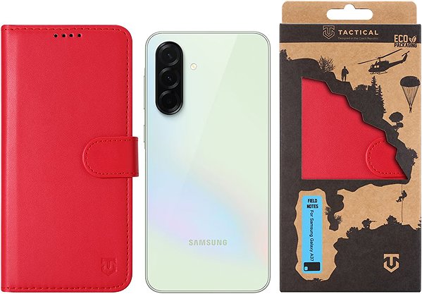 Softcase-Handyhülle Tactical Field Notes für Samsung Galaxy A37 Red ...