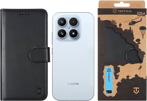 Softcase-Handyhülle Tactical Field Notes für Xiaomi 17 Black ...