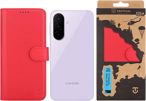 Softcase-Handyhülle Tactical Field Notes für Samsung Galaxy A27 5G Red ...