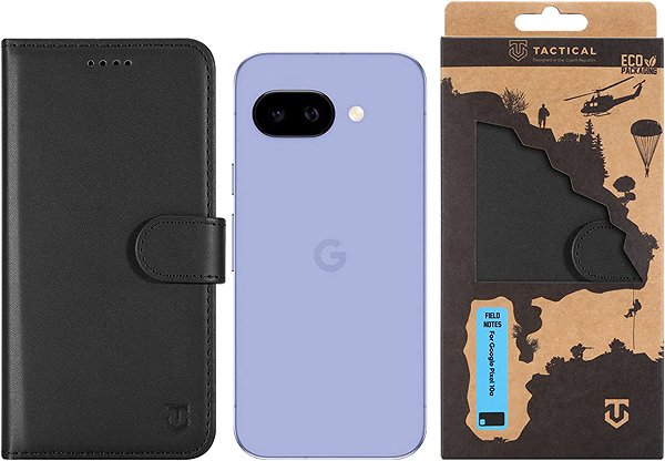 Mobiltelefon tok Tactical Field Notes Google Pixel 10a fekete tok ...