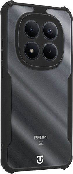 Handyhülle Tactical Quantum Stealth Cover für Xiaomi Redmi Note 15 Pro+ Clear/Black ...