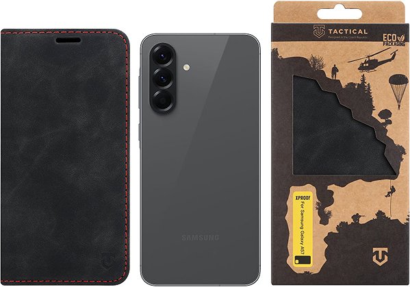 Softcase-Handyhülle Tactical Xproof für Samsung Galaxy A57 Black Hawk ...