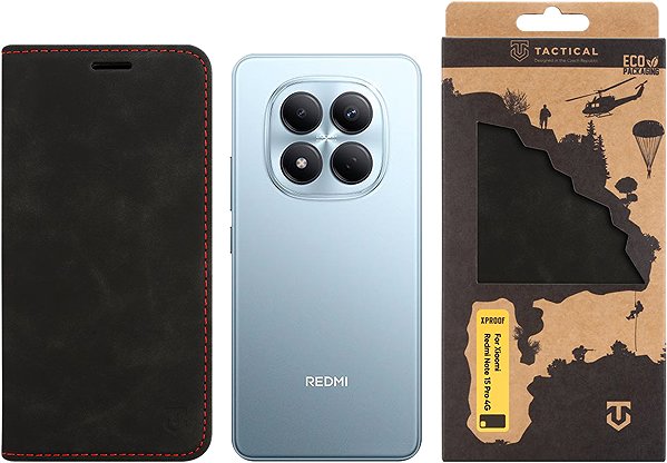 Softcase-Handyhülle Tactical Xproof für Xiaomi Redmi Note 15 Pro 4G Black Hawk ...