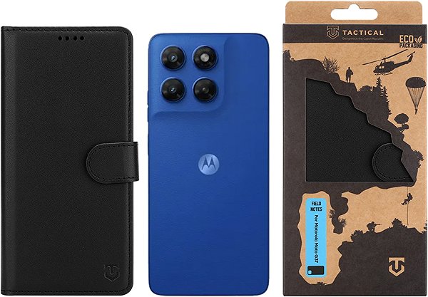 Softcase-Handyhülle Tactical Field Notes für das Motorola Moto G37 Black ...