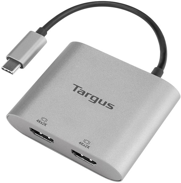 Port Replicator TARGUS USB-C Dual Video Adapter Lateral view