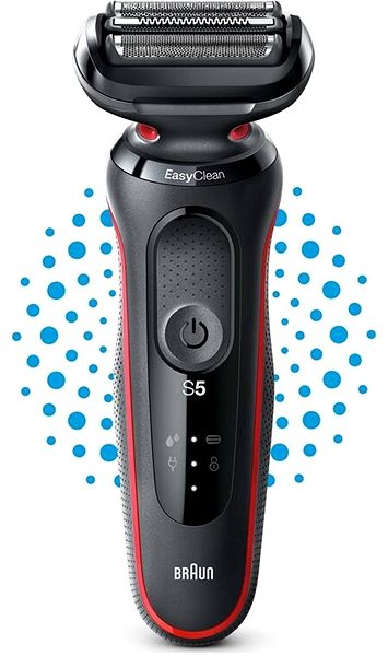 Braun Series 5 1000s Red Shaver.