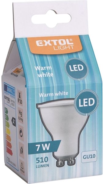 LED žiarovka Extol Light LED reflektorová 7W GU10 ...