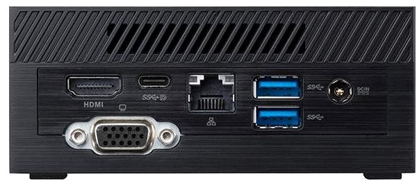 Mini PC ASUS Mini PC PN41 (BC034ZVS1) Connectivity (ports)