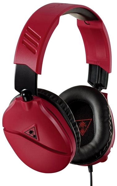 Gaming Headphones Turtle Beach RECON 70N, Red Lateral view