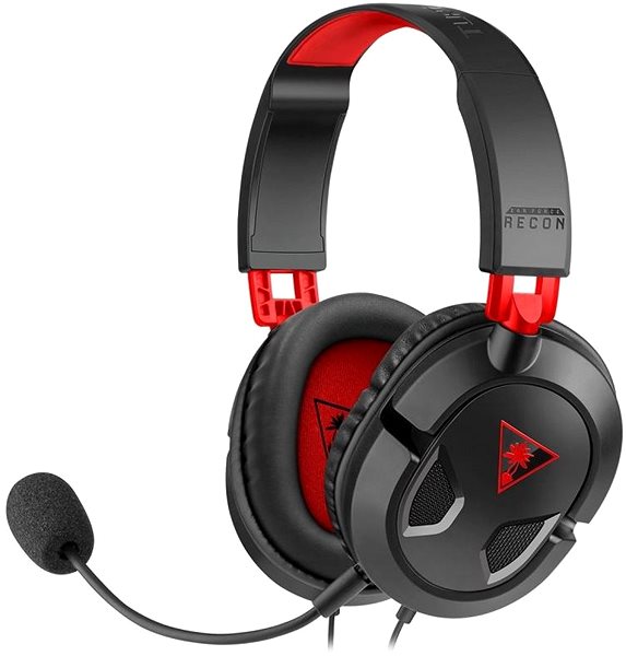 Gaming Headphones Turtle Beach RECON 50, Black Lateral view