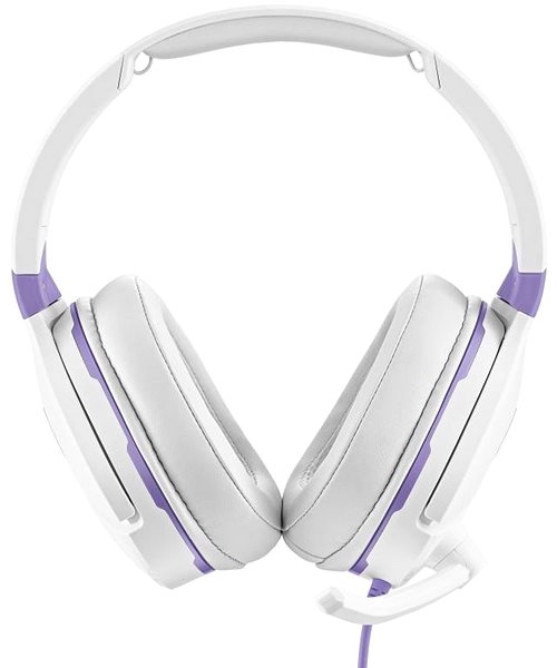 Gaming Headphones Turtle Beach RECON SPARK, White / Purple Screen