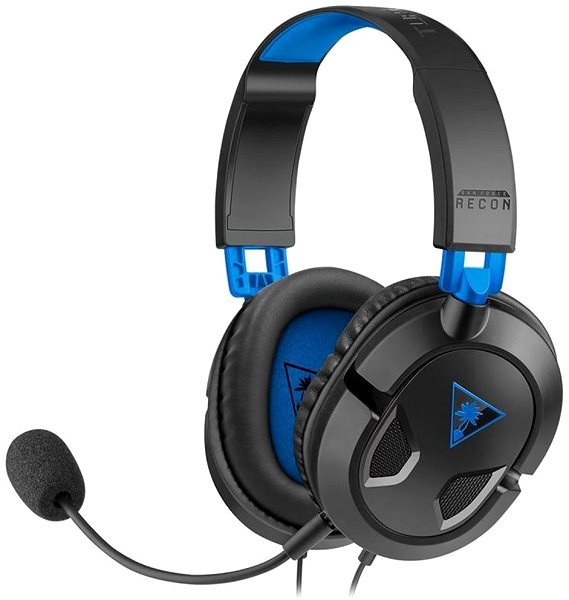 Gaming Headphones Turtle Beach RECON 50P, Black Lateral view