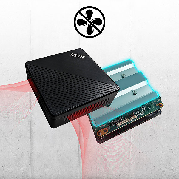 MSI Cubi N ADL S-225BEU mini PC.