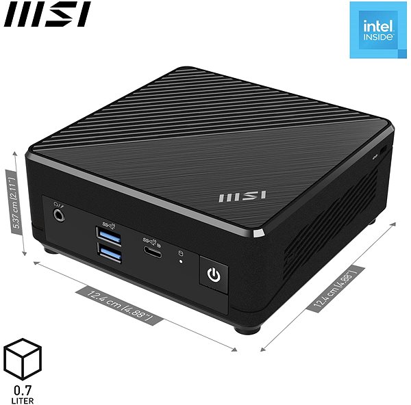 Mini PC MSI Cubi N ADL-001BEU ...