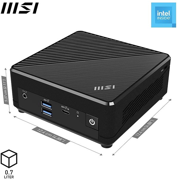 Mini PC MSI Cubi N ADL-002BEU ...