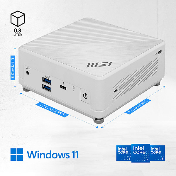 MSI Cubi 5 1M-441BEU mini PC.