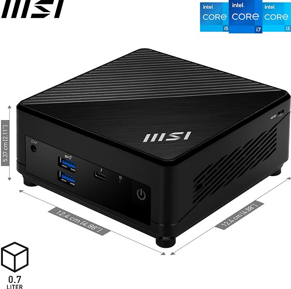 Mini PC MSI Cubi 5 12M-262BEU ...