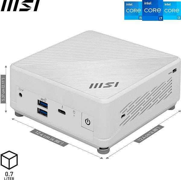 Mini PC MSI Cubi 5 12M-264BEU ...