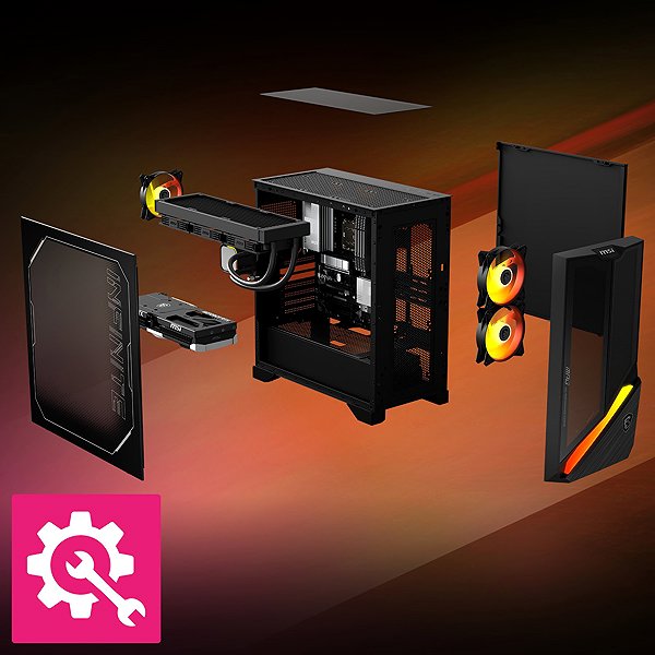MSI MPG Infinite Z3 X3D 7NVRR7-873EU gaming PC.