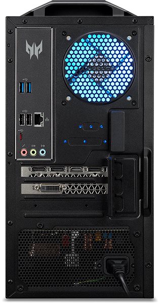 Gaming PC Acer Predator Orion 3000 PO3 - 630 Back page