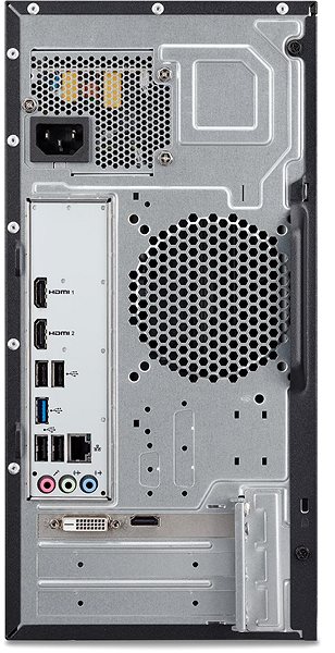 Computer Acer Aspire TC-1760 Back page