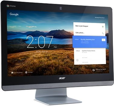 All In One PC Acer Chromebase CA24V2 Bočný pohľad