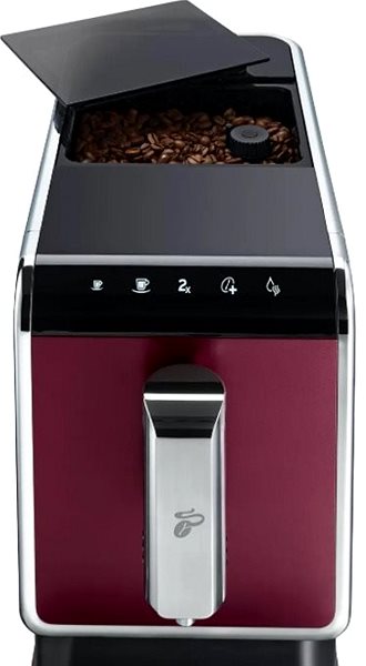 Automatic Coffee Machine Tchibo Esperto Caffé 1.1 Dark Red Limited Edition Features/technology