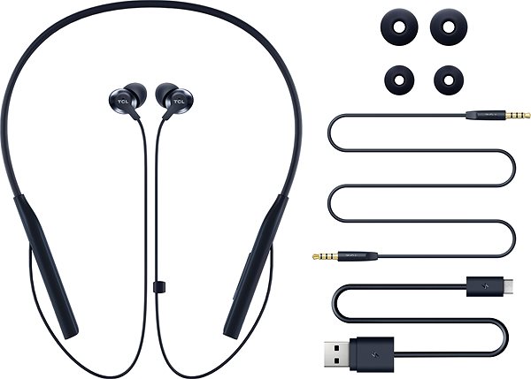 Wireless Headphones TCL ELIT200NC Black Package content