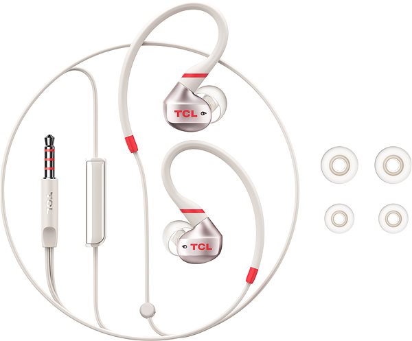 Headphones TCL ACTV100, Crimson White Accessory