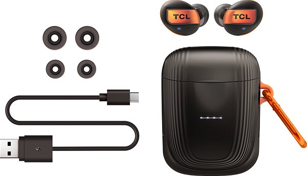 Wireless Headphones TCL ACTV500TWS Copper Dust Package content