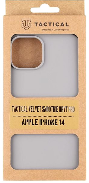 Kryt na mobil Tactical Velvet Smoothie Kryt na Apple iPhone 14 Foggy ...