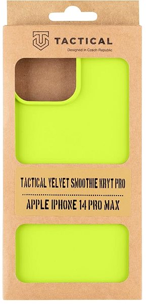 Kryt na mobil Tactical Velvet Smoothie Kryt pre Apple iPhone 14 Pro Max Avocado ...
