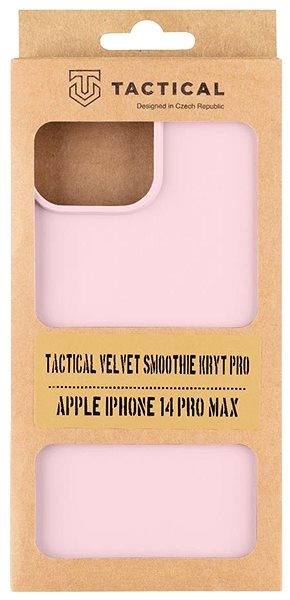 Kryt na mobil Tactical Velvet Smoothie Kryt pre Apple iPhone 14 Pro Max Pink Panther ...