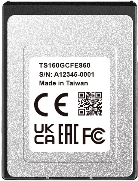 Pamäťová karta Transcend CFexpress 860 Type B 160 GB PCIe Gen3 ×2 ...