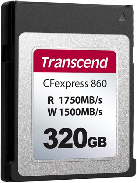 Memóriakártya Transcend CFexpress 860 Type B 320GB PCIe Gen3 x2 ...