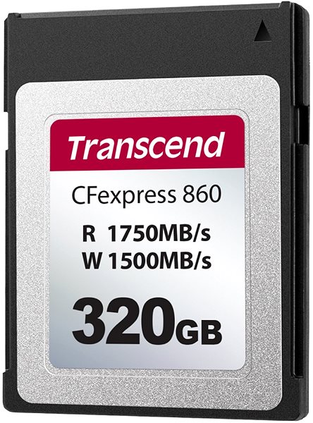 Memóriakártya Transcend CFexpress 860 Type B 320GB PCIe Gen3 x2 ...