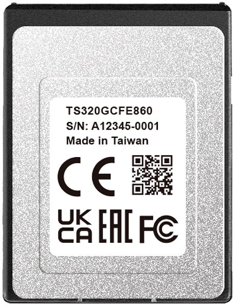Pamäťová karta Transcend CFexpress 860 Type B 320 GB PCIe Gen3 ×2 ...