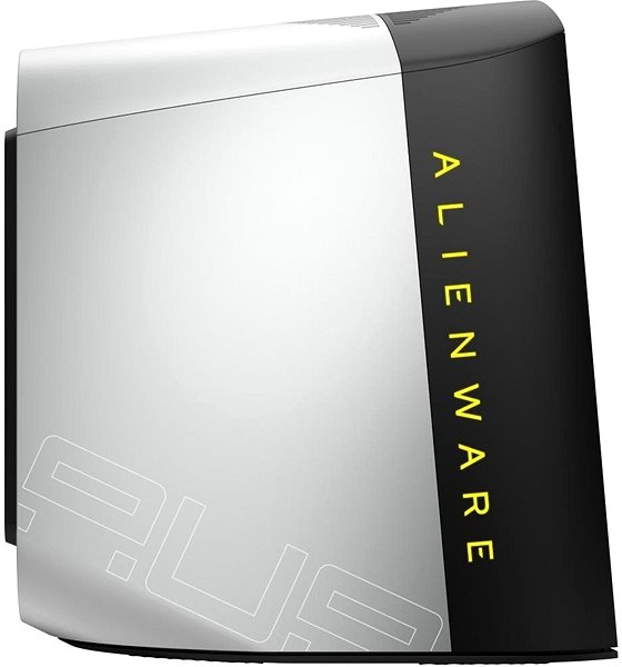 Gaming PC Dell Alienware Aurora R10 AMD White Lateral view