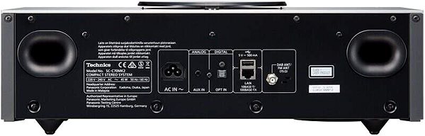 Bluetooth-Lautsprecher Technics OTTAVA SC-C70MK2 silber Anschlussmöglichkeiten (Ports)